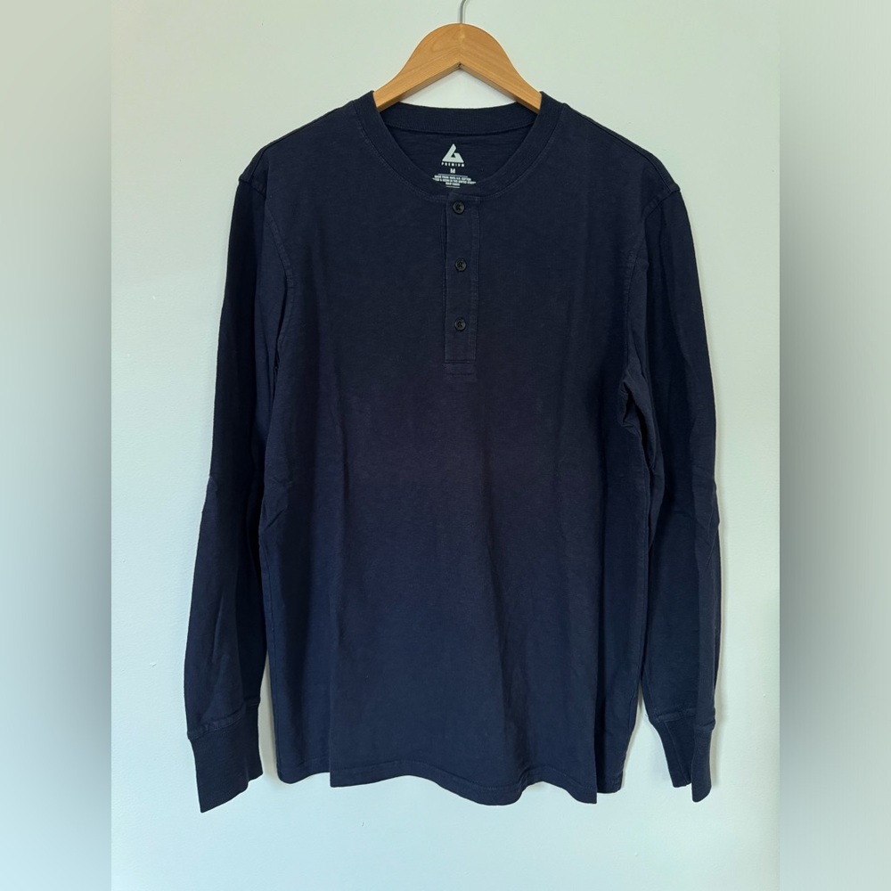 American Giant Long Sleeve Premium Henley
